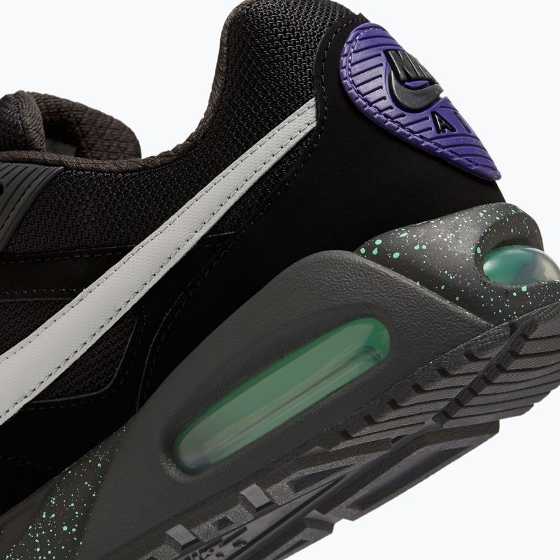 Кросівки чоловічі Nike Air Max IVO black/green glow/матовийte silver 8