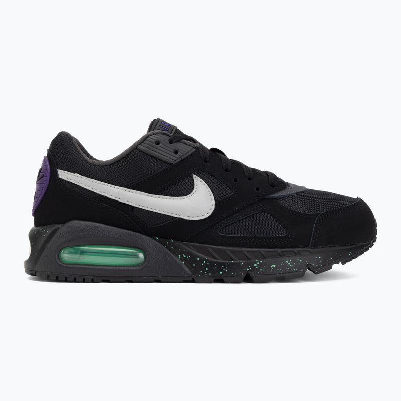 Кросівки чоловічі Nike Air Max IVO black/green glow/матовийte silver 2