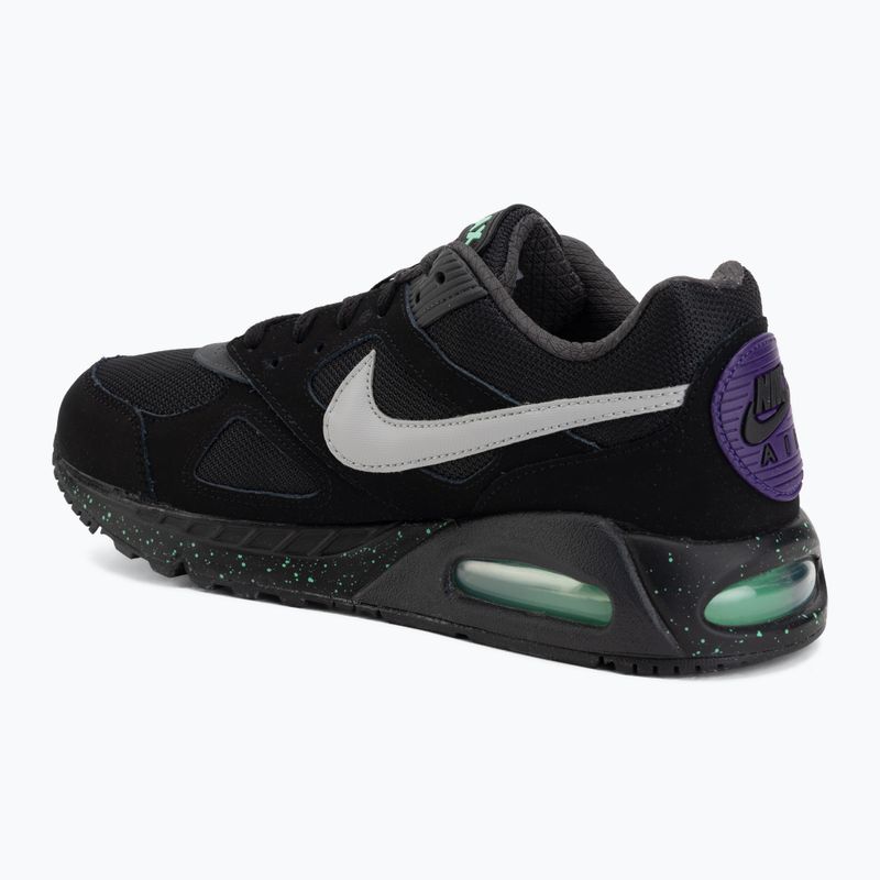 Кросівки чоловічі Nike Air Max IVO black/green glow/матовийte silver 3