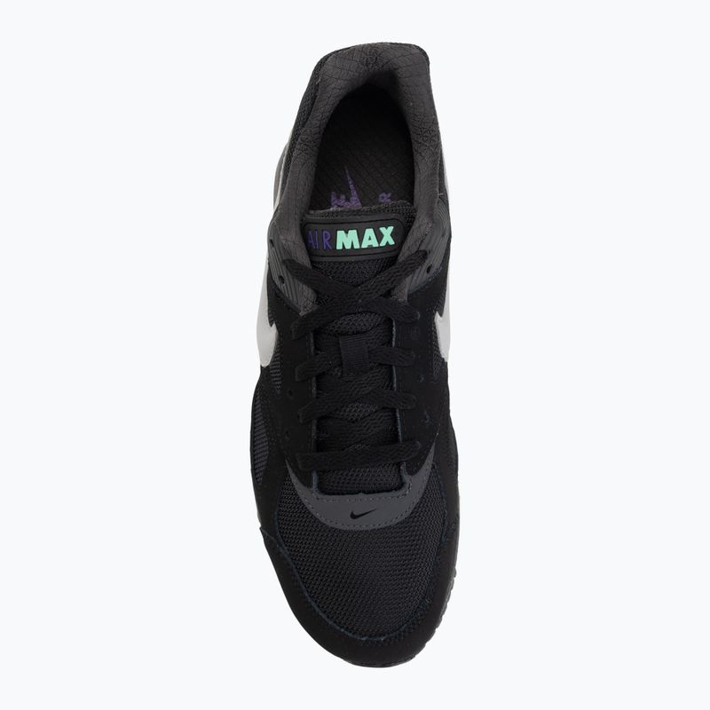 Кросівки чоловічі Nike Air Max IVO black/green glow/матовийte silver 5