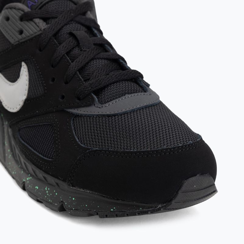 Кросівки чоловічі Nike Air Max IVO black/green glow/матовийte silver 7