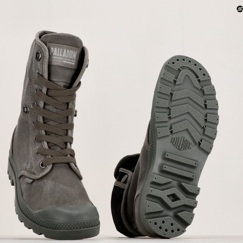 Черевики жіночі Palladium Baggy metal/black 9