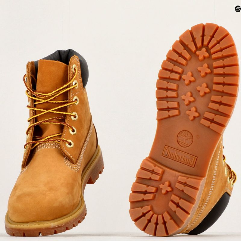 Жіночі трекінгові черевики Timberland Premium 6 дюймів пшеничний нубук 9