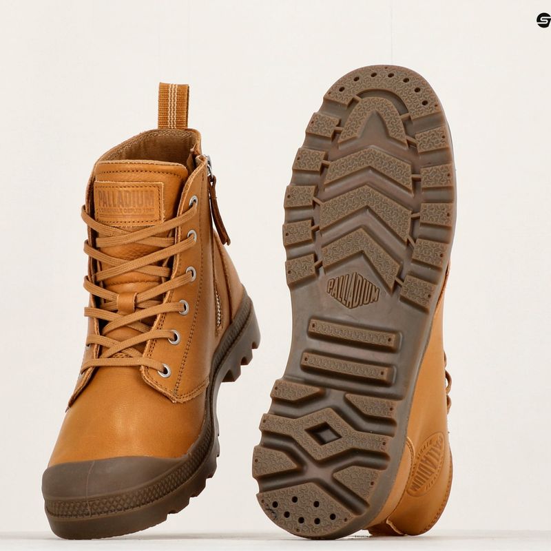 Черевики Palladium Pampa ZIP LTH ESS dear brown 14