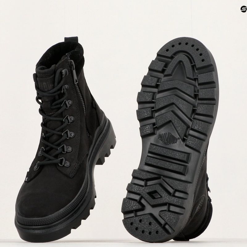 Черевики жіночі Palladium Pallatrooper HKR NBK black/black 15