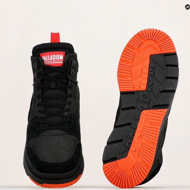Черевики чоловічі Palladium Pallasider HI Metro black/black 15