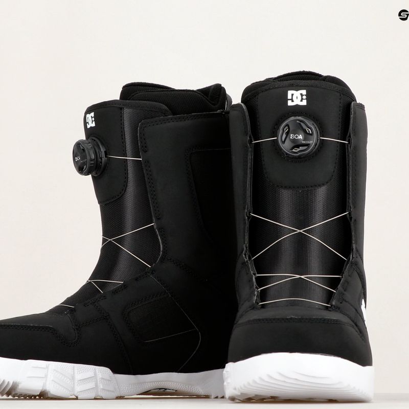 Черевики для сноуборду чоловічі DC Phase Boa black/white 7