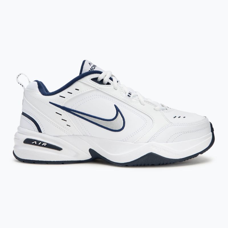Чоловічі кросівки Nike Air Monarch IV білий / сріблястий металік 2