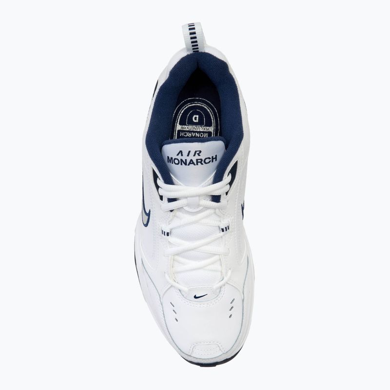 Чоловічі кросівки Nike Air Monarch IV білий / сріблястий металік 5