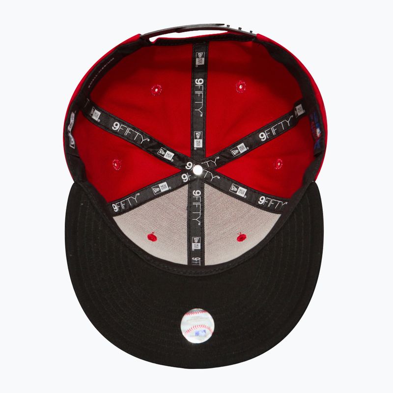 Шапка  New Era Colour Block 9Fifty New York Yankees red 3
