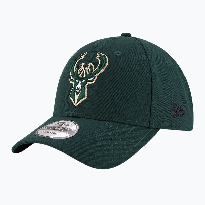 Бейсболка New Era NBA The League Milwaukee Bucks dark green 3