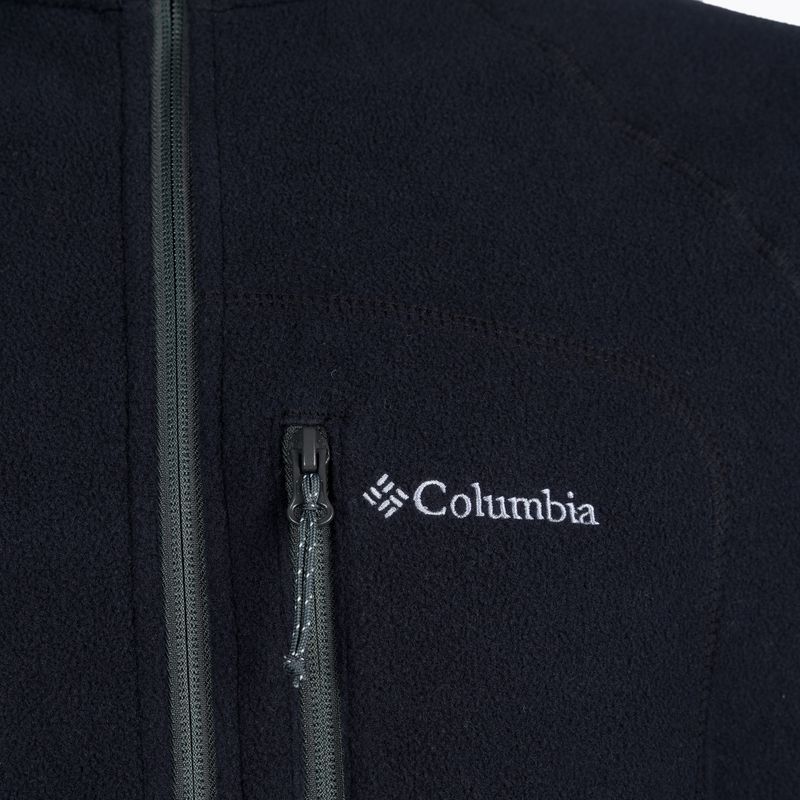 Кофта флісова чоловіча Columbia Fast Trek II FZ чорна 1420421 9