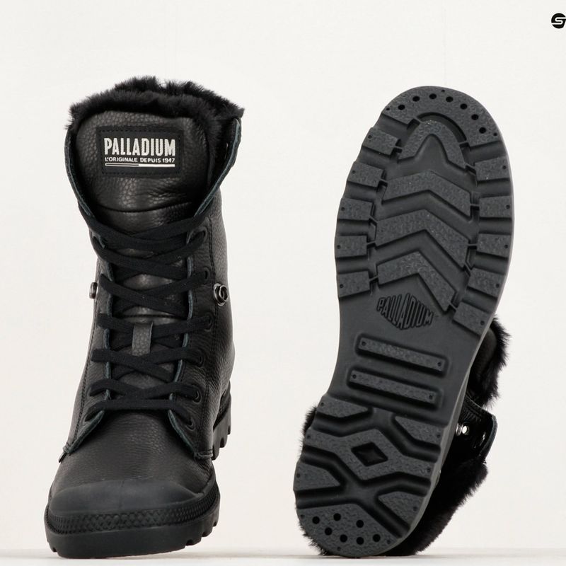 Черевики жіночі Palladium Baggy NBK WL black/black 12