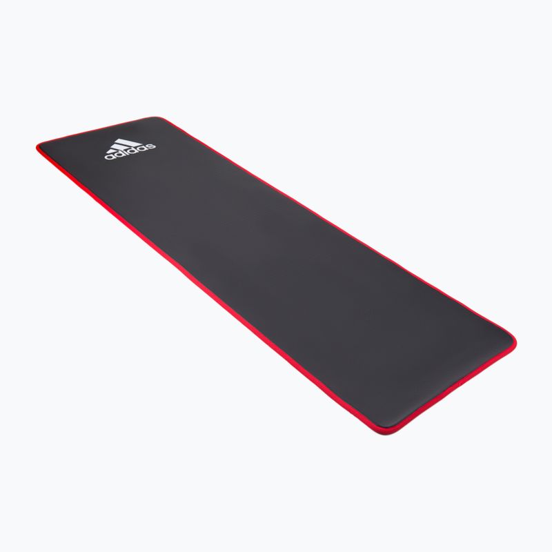Килимок для фітнесу adidas чорний ADMT-12235
