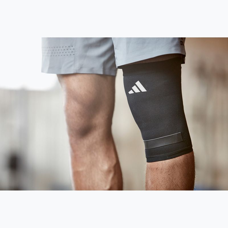 Пов'язка компресійна на коліно adidas Performance Knee Support black/ white 3