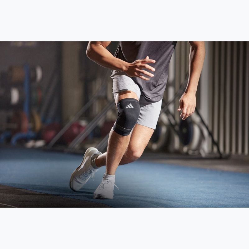 Пов'язка компресійна на коліно adidas Performance Knee Support black/ white 4