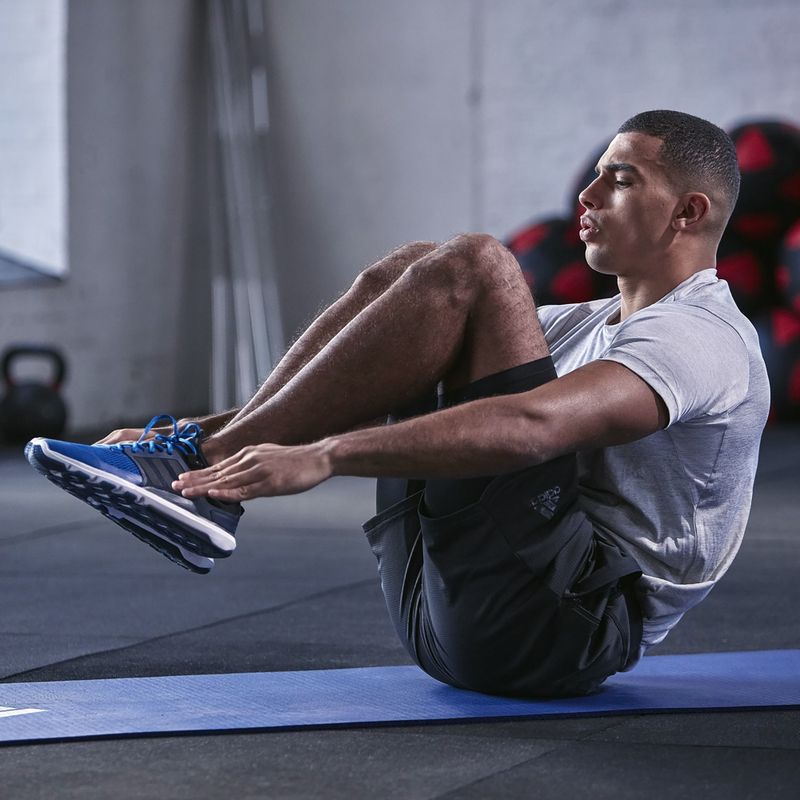 Килимок для фітнесу adidas синій ADMT-11014BL 4