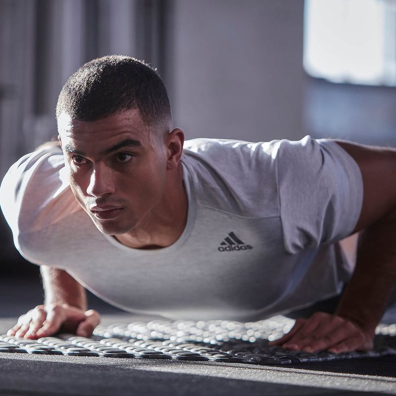Килимок тренувальний adidas сірий ADMT-13232GR 12