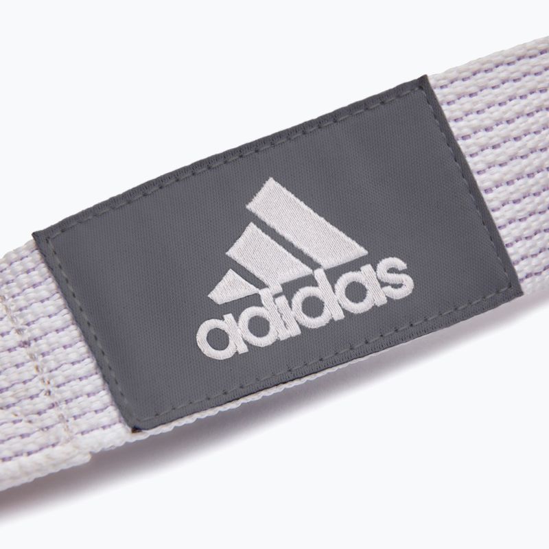 Ремінь для йоги adidas ADYG-20200 white 4