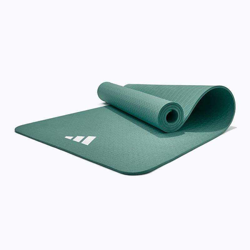 Килимок fitness adidas Yoga 8 мм raw green 5