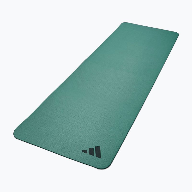 Килимок для йоги adidas Premium Yoga 5мм raw green 2