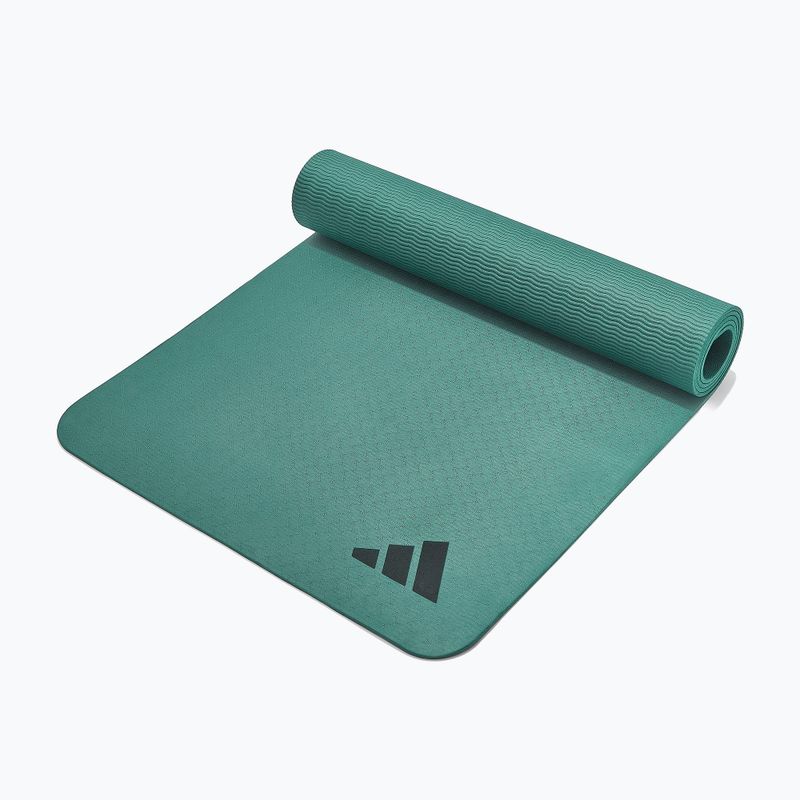 Килимок для йоги adidas Premium Yoga 5мм raw green 4
