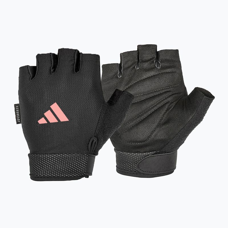 Рукавички для тренувань adidas Essential Adjustable black/ pink