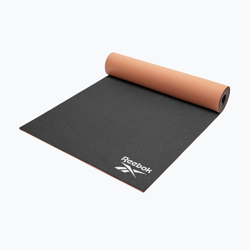 Килимок для йоги Reebok RAYG-11060BKDD black/orange 3