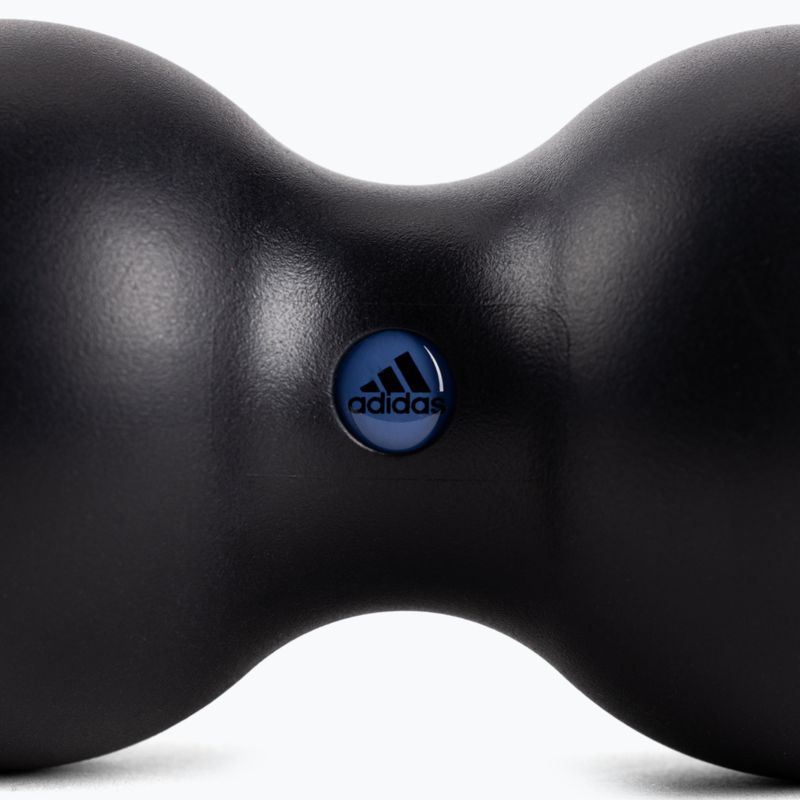 Ролик масажний adidas подвійний чорний ADTB-11609 3