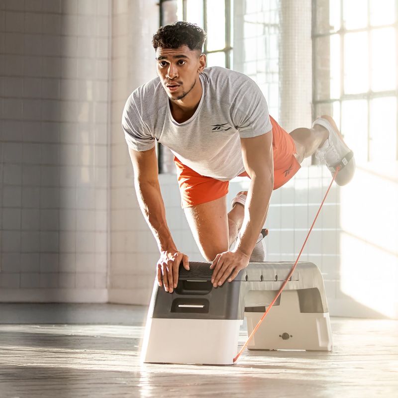 Багатофункціональна степ-платформа Reebok Deck white 15