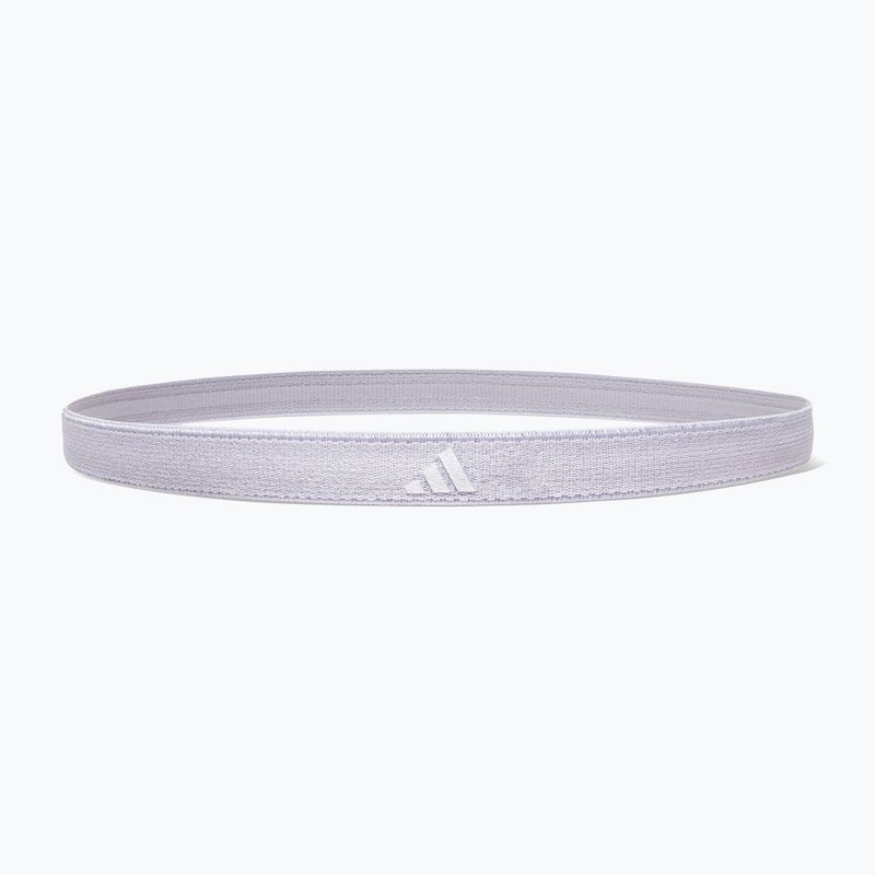 Пов'язка на голову Adidas Hairbands 3шт. silver dawn/violet/legend ink 3