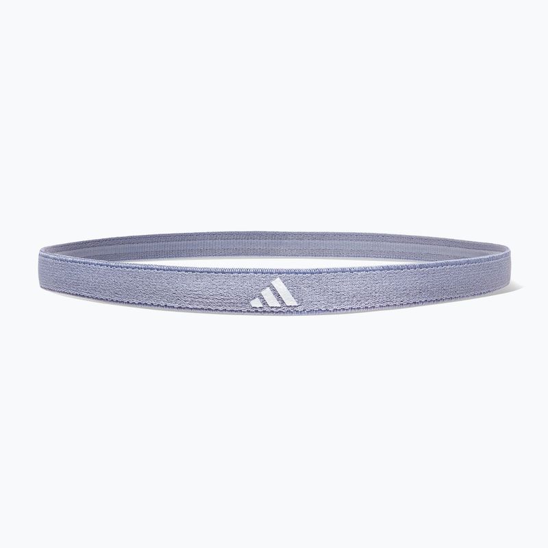 Пов'язка на голову Adidas Hairbands 3шт. silver dawn/violet/legend ink 5