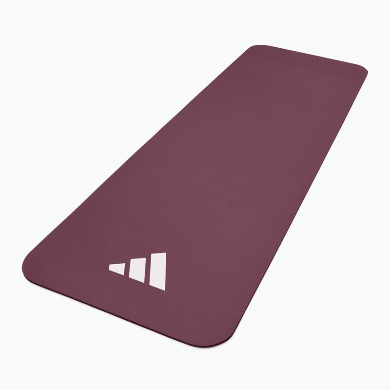 Килимок fitness adidas Fitness 7 мм maroon 2