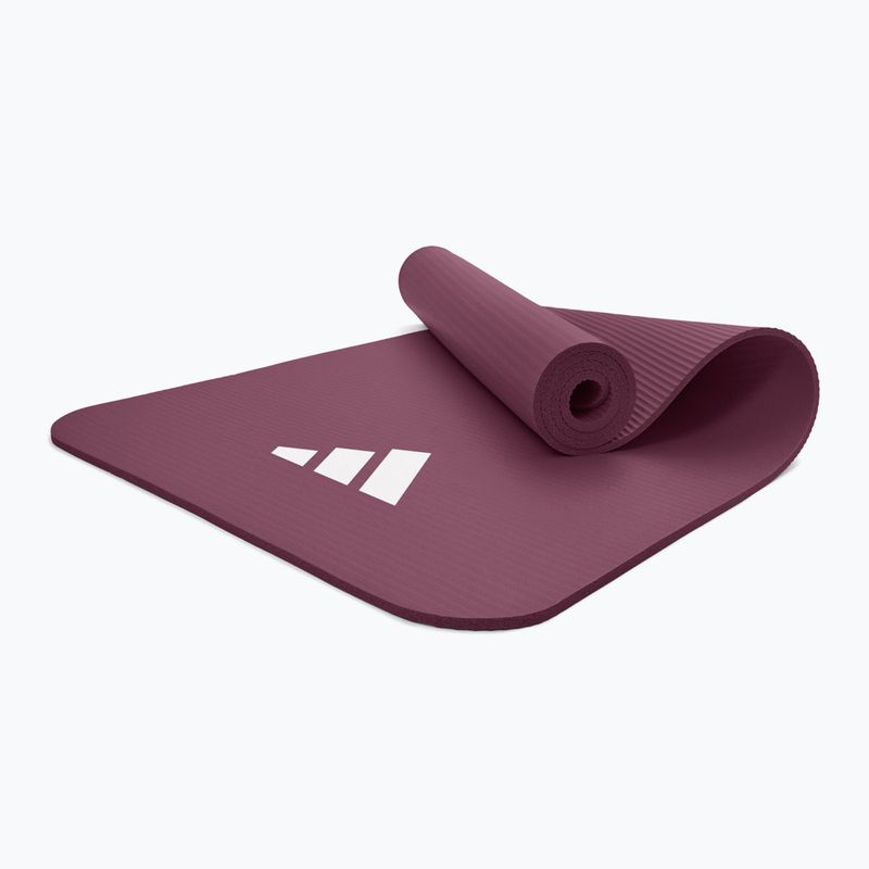 Килимок fitness adidas Fitness 7 мм maroon 4