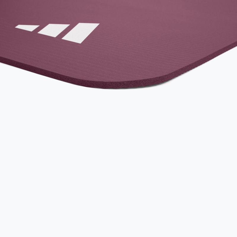Килимок fitness adidas Fitness 7 мм maroon 5