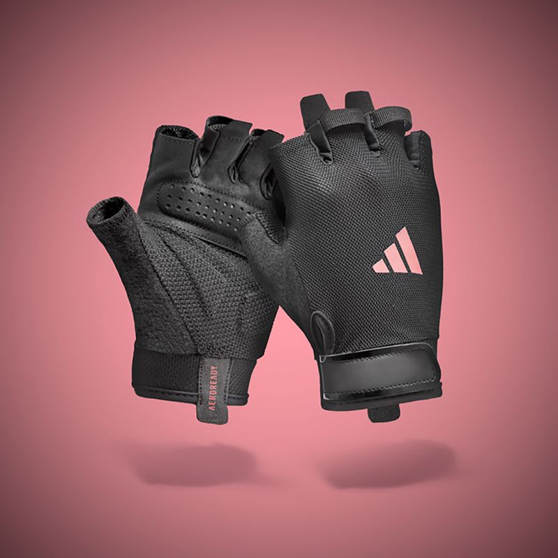 Тренувальні рукавички adidas Essential Training pink 9