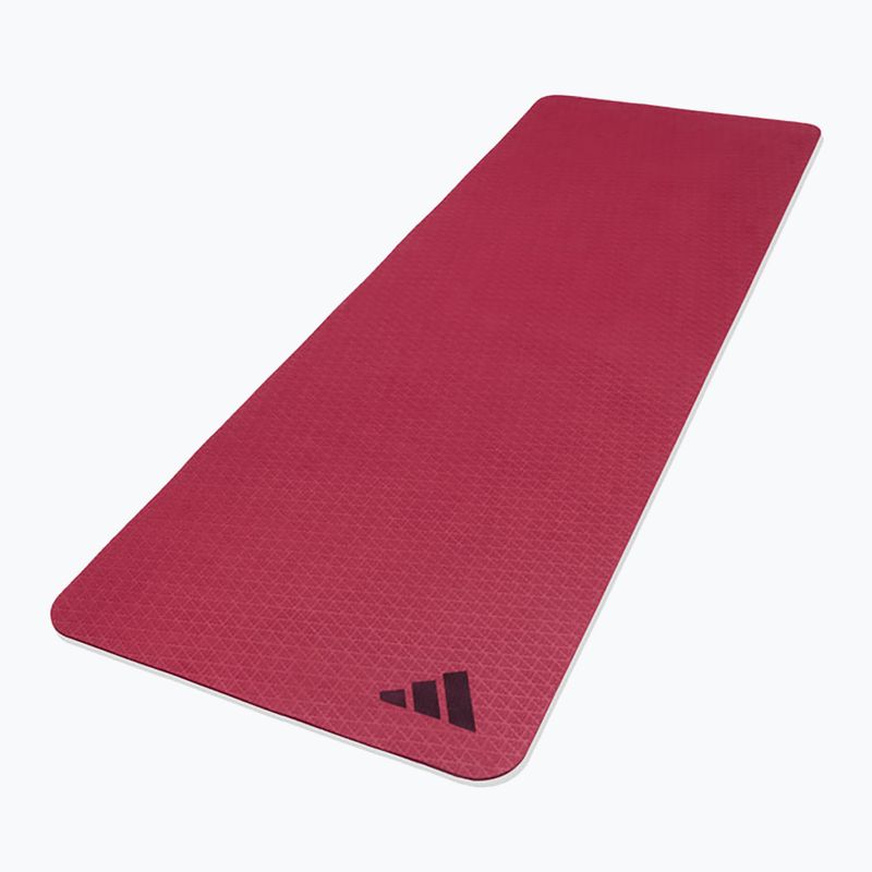 Килимок fitness adidas Yoga 4 мм collegiate burgundy 2
