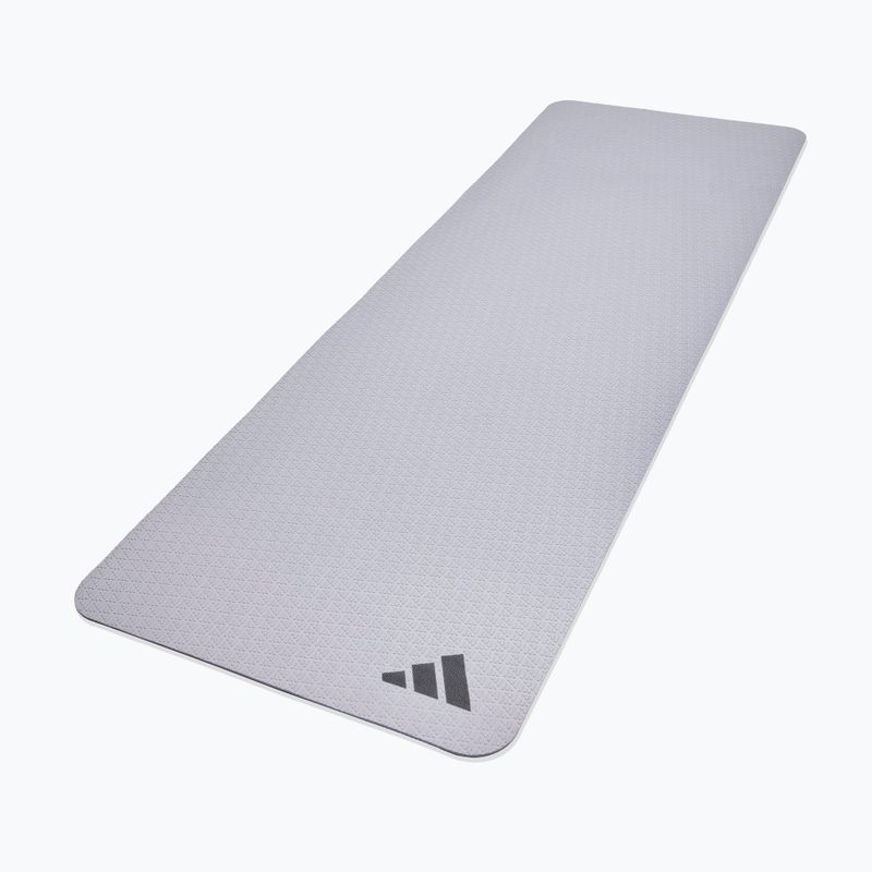 Килимок для фітнесу adidas Yoga 6 мм silver/violet 2
