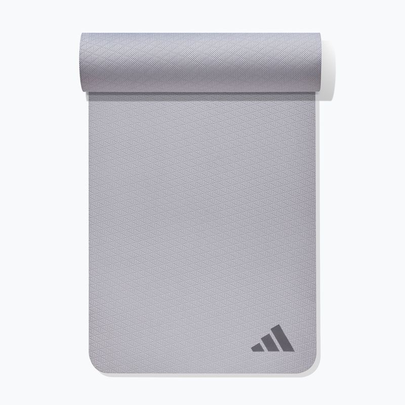 Килимок для фітнесу adidas Yoga 6 мм silver/violet 4