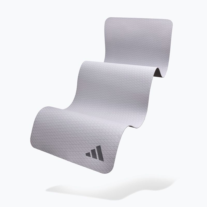 Килимок для фітнесу adidas Yoga 6 мм silver/violet 5
