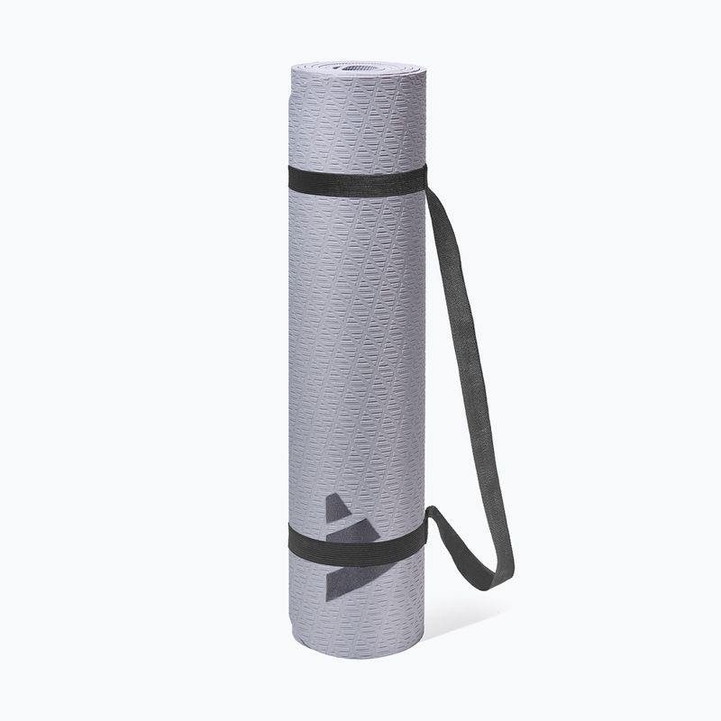Килимок для фітнесу adidas Yoga 6 мм silver/violet 8