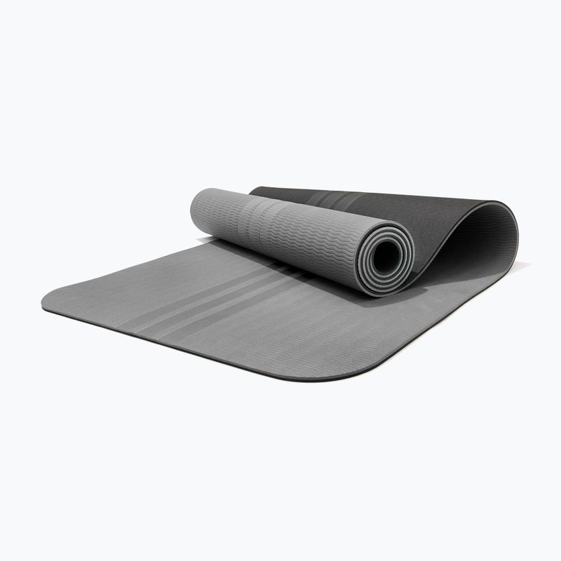 Килимок для йоги adidas Double Sided Yoga grey 6