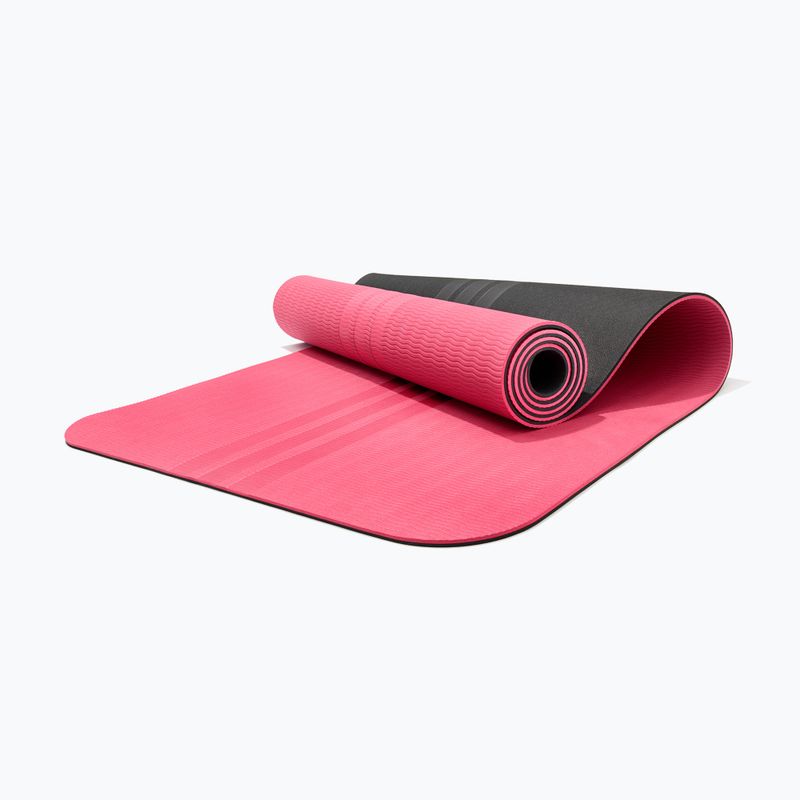 Килимок для йоги adidas Double Sided Yoga pink fusion 5
