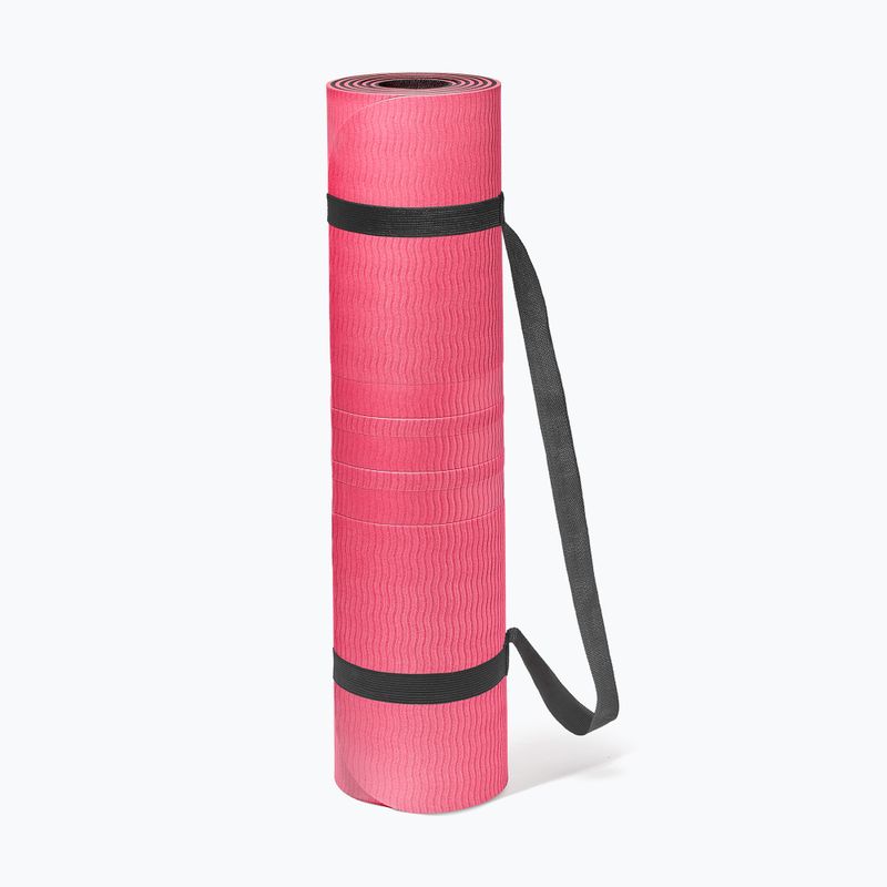 Килимок для йоги adidas Double Sided Yoga pink fusion 7