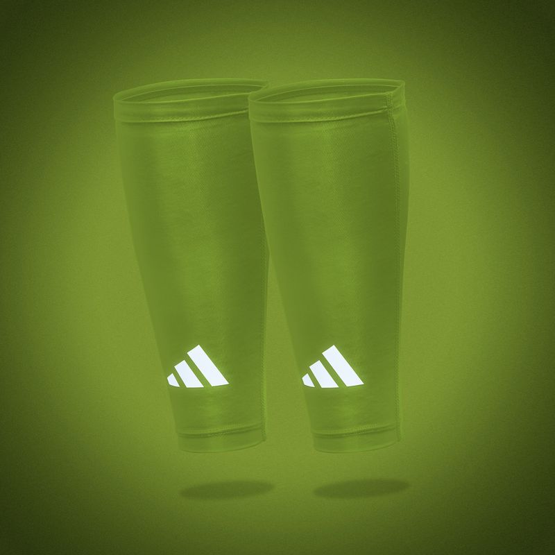 Пов'язки компресійні на гомілки adidas Climacool Compression Calf Sleeves lucid lemon 7