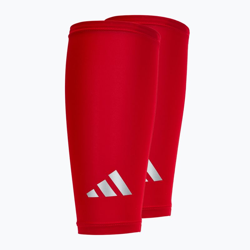 Пов'язки компресійні на гомілки adidas Climacool Compression Calf Sleeves true red