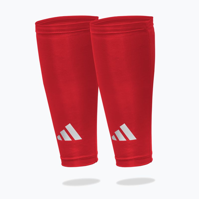 Пов'язки компресійні на гомілки adidas Climacool Compression Calf Sleeves true red