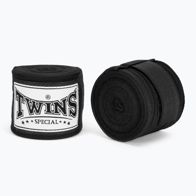 Боксерські бинти Twins Special CH5 чорні 2