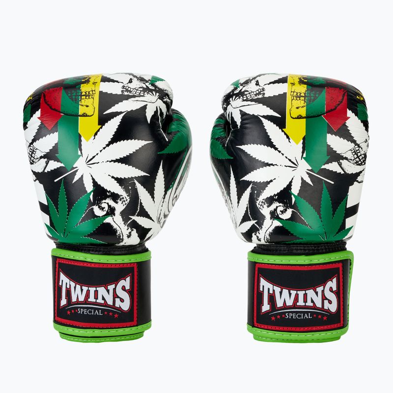 Боксерські рукавички Twins Special Fancy FBGVL3-54 Grass green/black