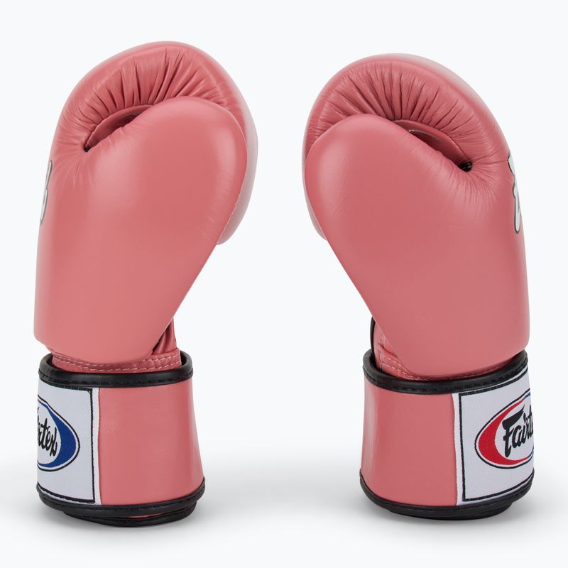 Боксерські рукавички Fairtex Universal "Tight-Fit" Design рожеві 4
